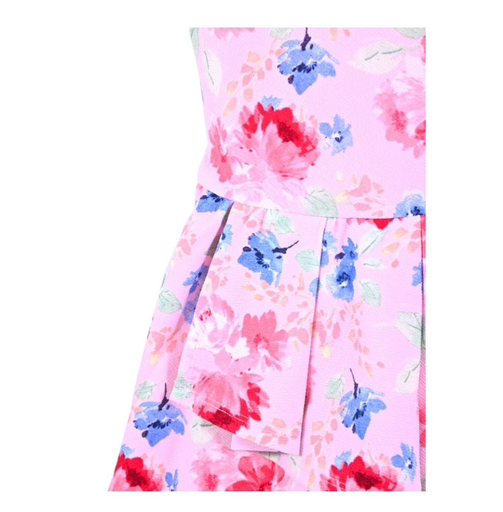 NWT Girls Floral Dress - Picture 4 of 5